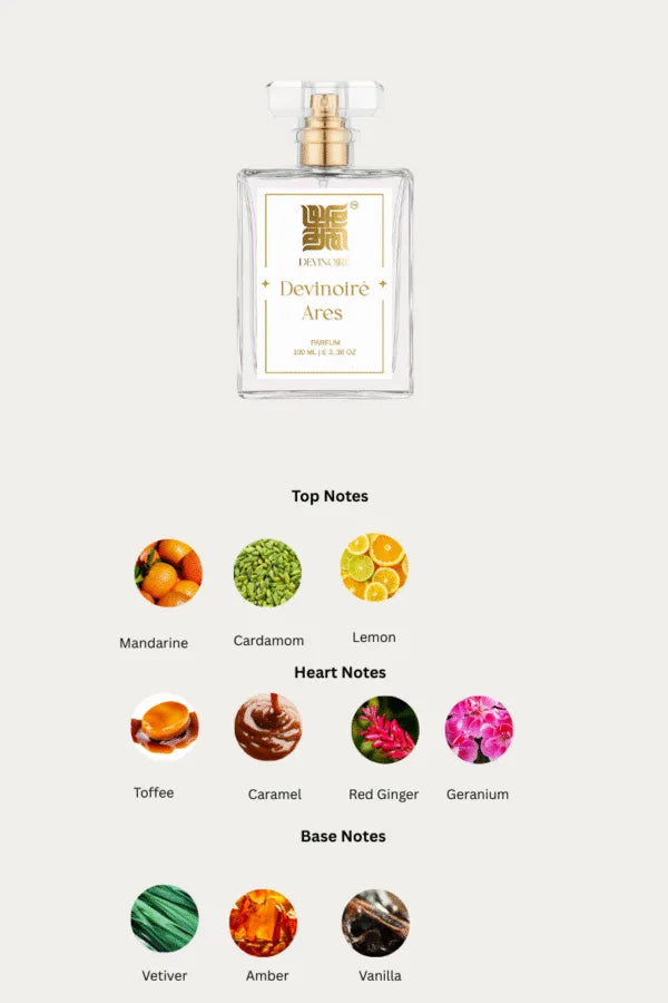 Devinoiré Ares – 100ml | Luxury Fragrance 24 Hour Long Lasting Premium Perfume For Men
