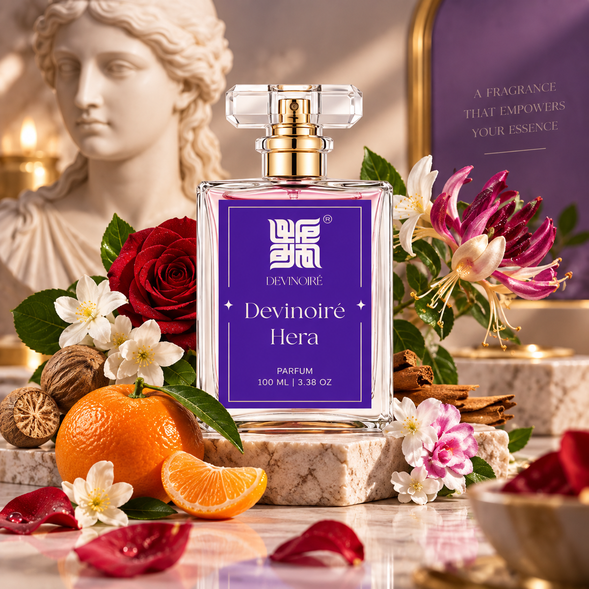 Devinoiré Hera – 100ml | Luxury Fragrance 24 Hour Long Lasting Premium Perfume For Women