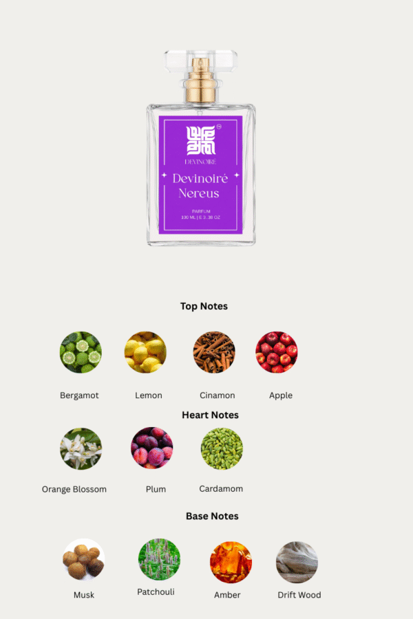 Devinoiré Nereus -100ml | Luxury Fragrance 24 Hour Long Lasting Premium Perfume For Men